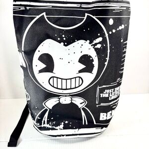 Bendy And The Ink Machine Bacon Soup Can Black Version Backpack NWT